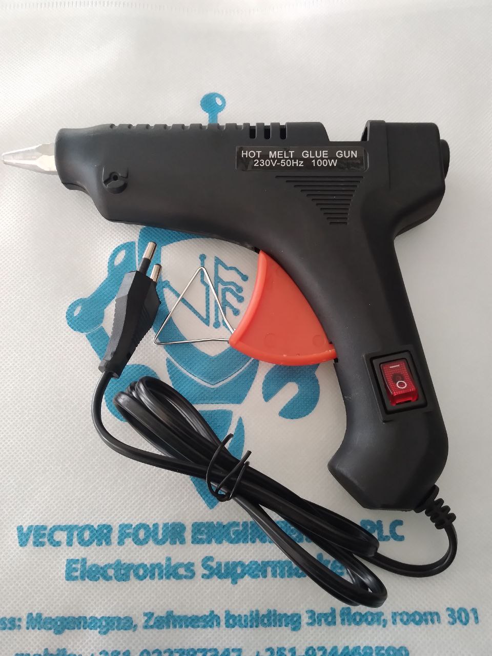 60W Hot Glue Gun With 20pcs Glue Sticks - Ease Of Use, Safe & Convenient