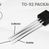 BC550-Pinout BC550 NPN Transistor